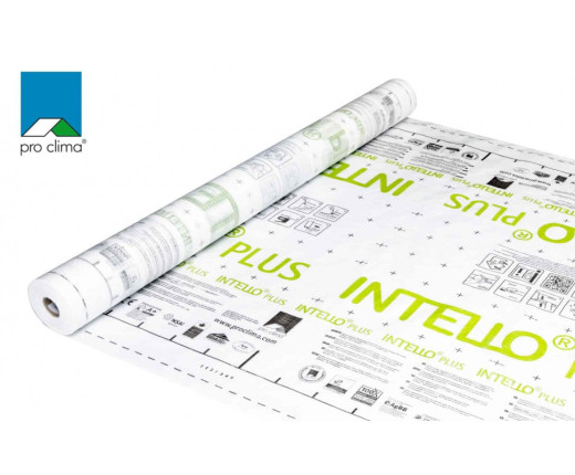 Пароизоляционная мембрана Intello Plus с вариативным Sd