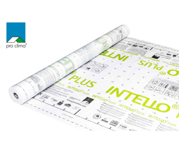 Пароизоляционная мембрана Intello Plus с вариативным Sd