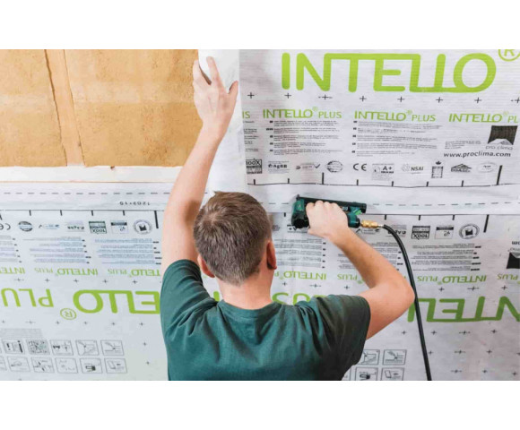 Пароизоляционная мембрана Intello Plus с вариативным Sd