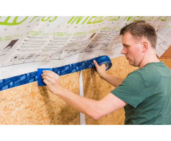 Пароизоляционная мембрана Intello Plus с вариативным Sd