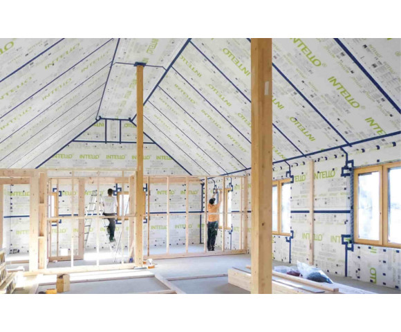 Пароизоляционная мембрана Intello Plus с вариативным Sd