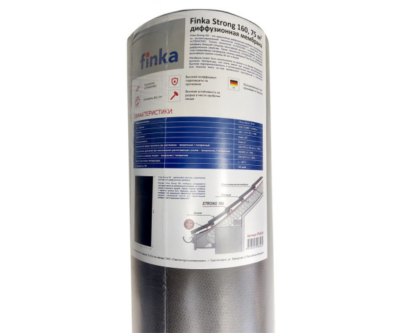 Диффузионная мембрана Finka Strong 160 1,5х50м