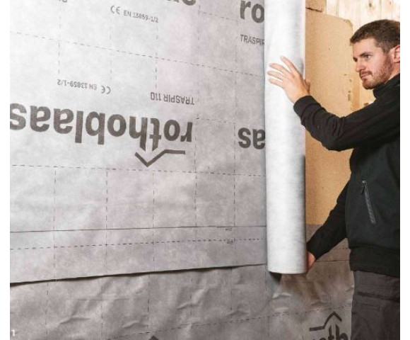 Мембрана супердиффузионная​ Rothoblaas TRASPIR DACH 150