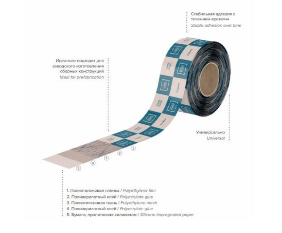 Универсальная клейкая лента Rothoblaas SIMPLA