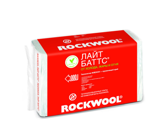 Утеплитель Роквул Лайт Баттс 100х600х1000 мм