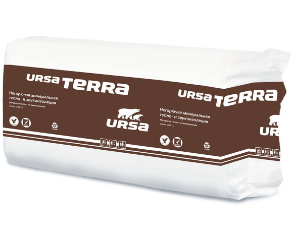 Утеплитель URSA TERRA PRO 34 PN 50х610х1000 мм