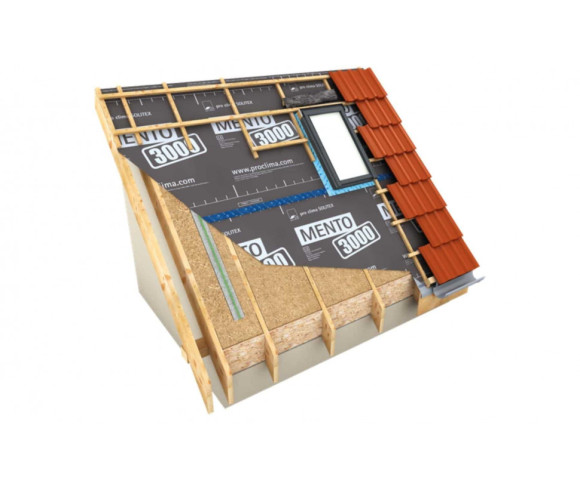 Ветровлагозащитная мембрана Solitex Mento 3000 connect