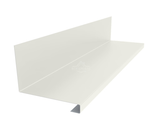 Планка примыкания нижняя к трубе 157х200х30 Полиэстер RAL 9002 для фальцевой кровли