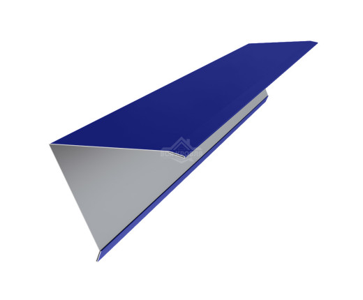 Конек для односкатной фальцевой кровли 160х160 Полиэстер RAL 5002