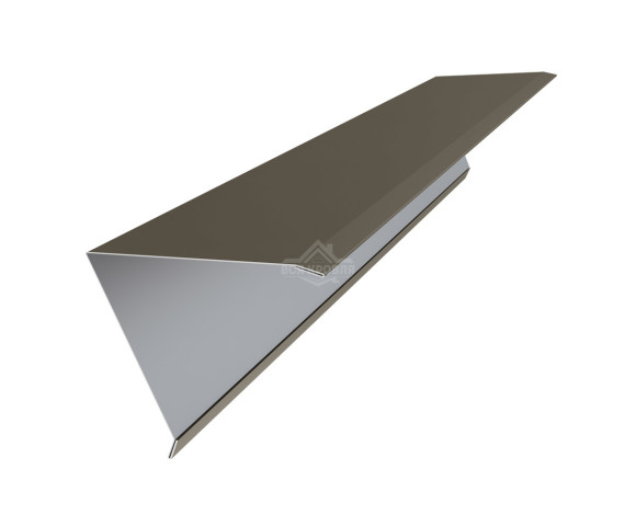 Конек для односкатной фальцевой кровли 160х160 Texture RR-32