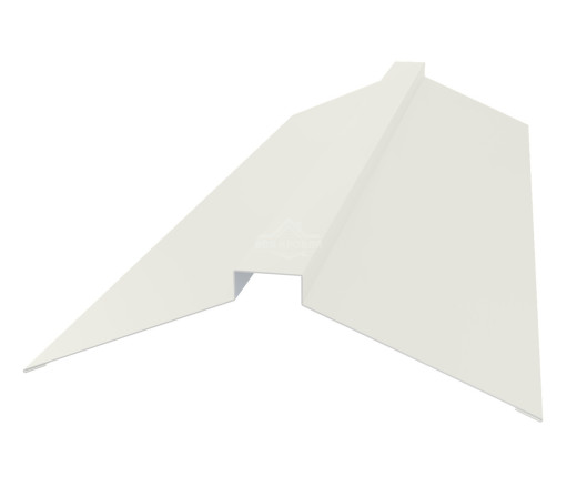 Конек фигурный 160х160 Полиэстер RAL 9002 для фальцевой кровли