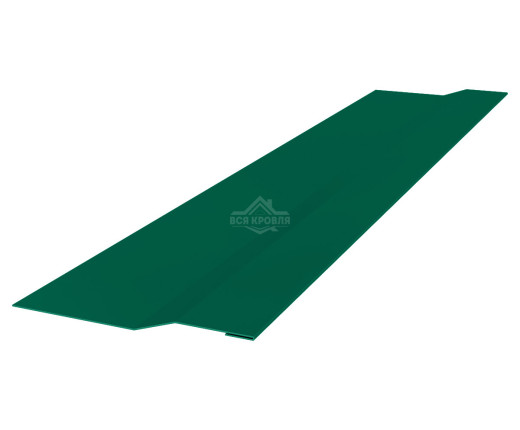 Планка крепежная 50х20х30 Полиэстер RAL 6029 для фальцевой кровли