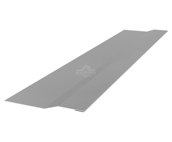 Планка крепежная 50х20х30 Полиэстер RAL 9006 для фальцевой кровли