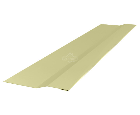 Планка крепежная 50х20х30 Полиэстер RAL 1014 для фальцевой кровли