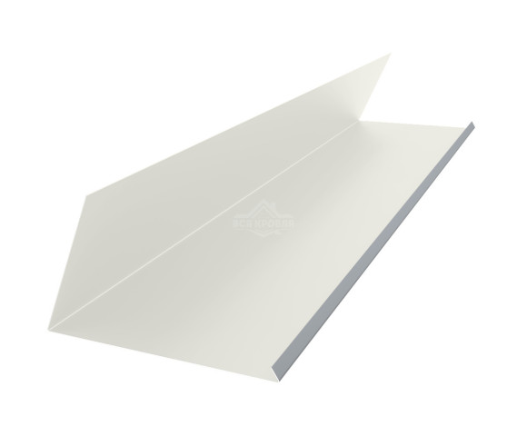 Планка примыкания верхняя к трубе 250х210 Полиэстер RAL 9002 для фальцевой кровли