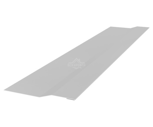 Планка крепежная 50х20х30 Полиэстер RAL 7035 для фальцевой кровли