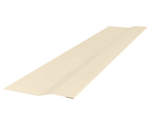 Планка крепежная 50х20х30 Полиэстер RAL 1015 для фальцевой кровли