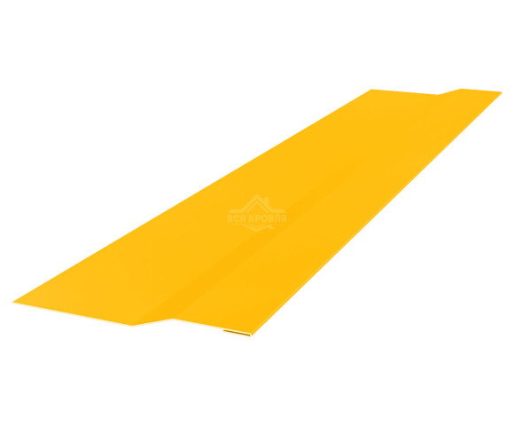 Планка крепежная 50х20х30 Полиэстер RAL 1018 для фальцевой кровли