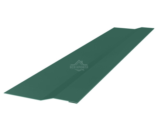 Планка крепежная 50х20х30 Полиэстер RAL 6005 для фальцевой кровли