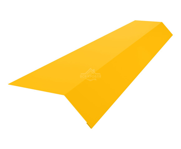 Планка карнизная (капельник) 60х100 Полиэстер RAL 1018