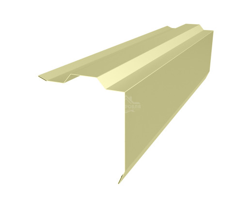 Планка торцевая (ветровая) фигурная 115х105 Полиэстер RAL 1014