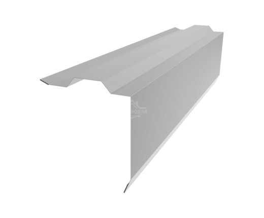 Планка торцевая (ветровая) фигурная 115х105 Zn