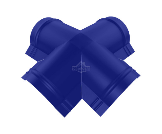 Четверник для конька полукруглого малого Полиэстер RAL 5002