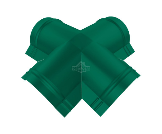 Четверник для конька полукруглого малого Полиэстер RAL 6029