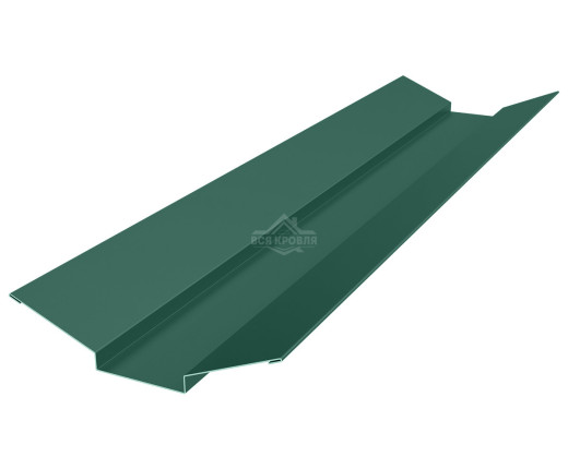 Ендова верхняя фигурная 85х80х85 Полиэстер двусторонний RAL 6005