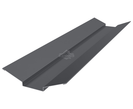 Ендова верхняя фигурная 85х80х85 Pural RAL 7024