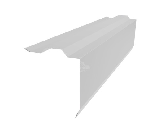 Планка торцевая (ветровая) фигурная 115х105 Полиэстер RAL 7035