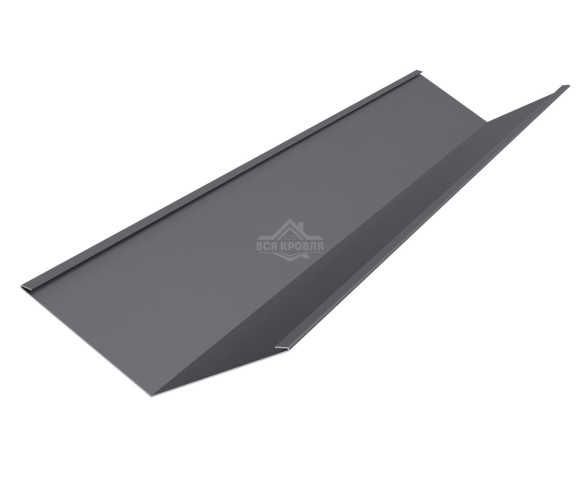 Ендова нижняя 150х150 Pural RAL 7024