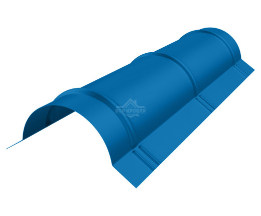 Конек полукруглый малый MAT RAL 5005