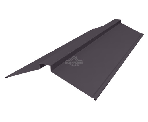 Конек финский 160х160 MAT RAL 8019