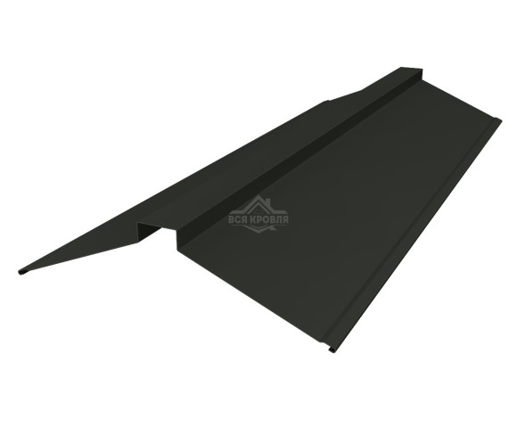 Конек финский 160х160 Texture RAL 9005