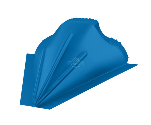 Заглушка конусная для конька ПРЕМИУМ Полиэстер RAL 5005