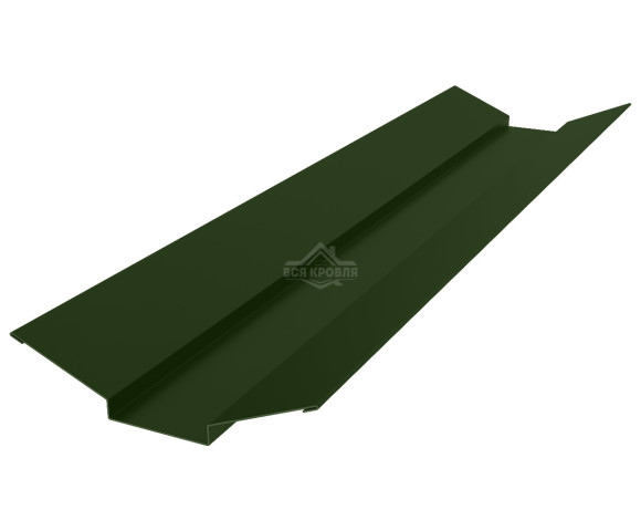 Ендова верхняя фигурная 85х80х85 Полиэстер RAL 6020