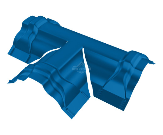 Тройник T-образный для конька ПРЕМИУМ MAT RAL 5005