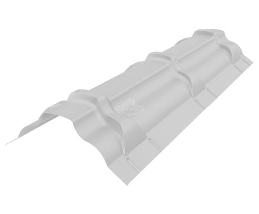 Конек ПРЕМИУМ Полиэстер RAL 7035