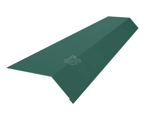 Планка карнизная (капельник) 60х100 MAT RAL 6005