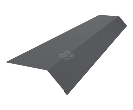 Планка карнизная (капельник) 60х100 Pural RAL 7024