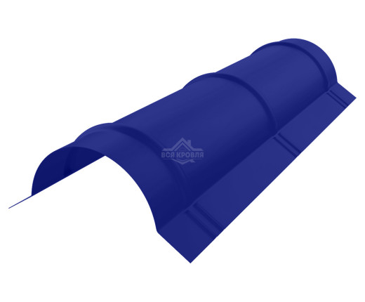 Конек полукруглый малый Полиэстер RAL 5002