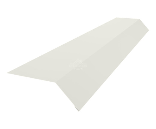 Планка карнизная (капельник) 60х100 Полиэстер RAL 9002