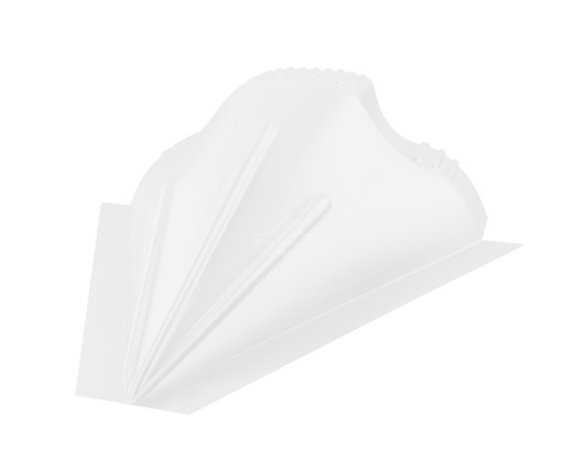 Заглушка конусная для конька ПРЕМИУМ Полиэстер RAL 9003