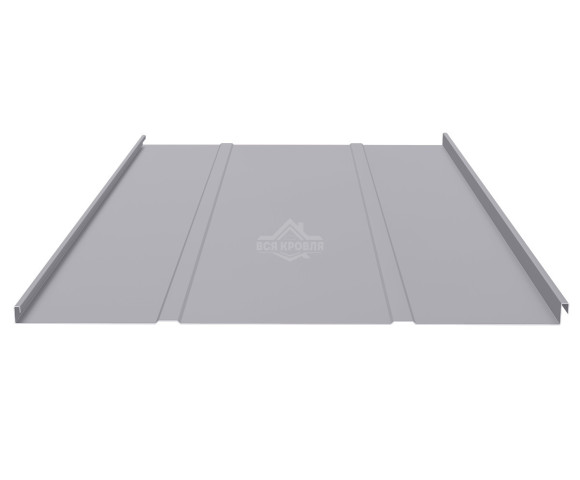 Двойной строячий фальц 0.45 Полиэстер RAL 7004