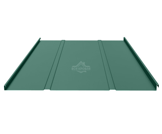 Двойной строячий фальц 0.5 Pural RAL 6005