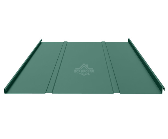 Двойной строячий фальц 0.5 Pural RAL 6005