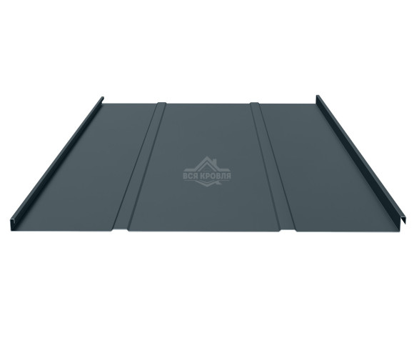 Двойной строячий фальц 0.7 Полиэстер RAL 7016