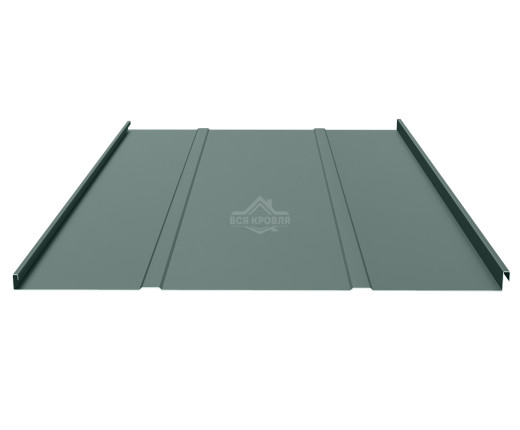 Двойной строячий фальц 0.5 Полиэстер RAL 7005