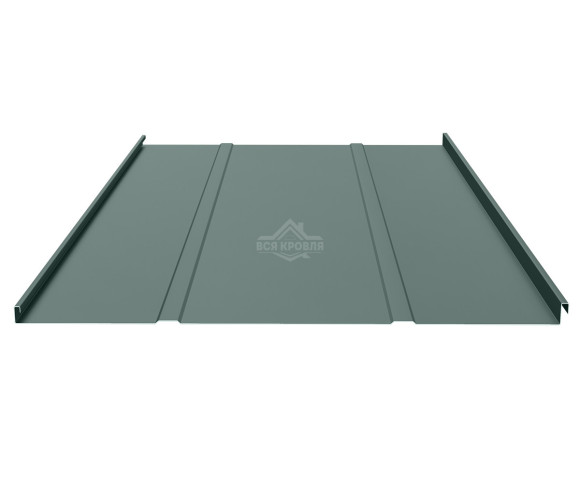 Двойной строячий фальц 0.5 Полиэстер RAL 7005